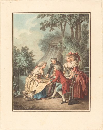 Das Frühstück von Louis Marin Bonnet after Jean Baptiste Hüet, I