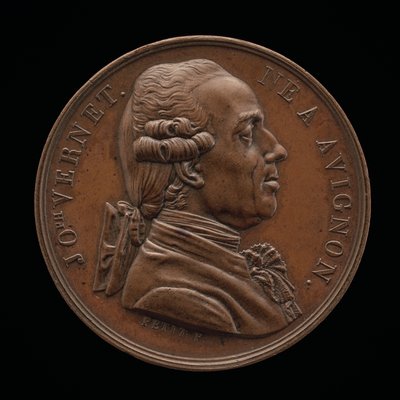 Claude-Joseph Vernet, 1714-1789 [Vorderseite], 1826 von Louis Michel Petit