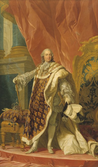 Ludwig XV. von Frankreich (1710-1774) von Louis Michel van Loo