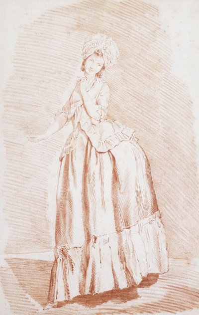 Eine stehende Dame von Louis Rolland Trinquesse