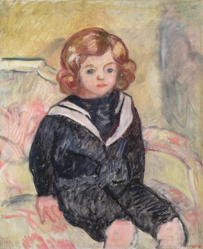 Kind in Matrosenuniform von Louis Valtat