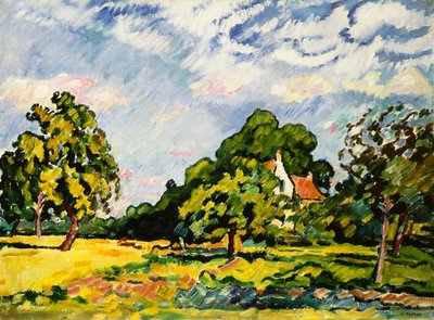 Landschaft in der Normandie von Louis Valtat