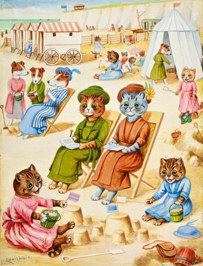 Ferienzeit von Louis Wain