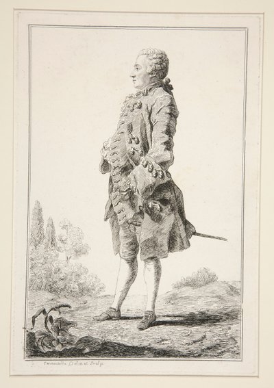 Baron de Bezenval von Louis de Carmontelle