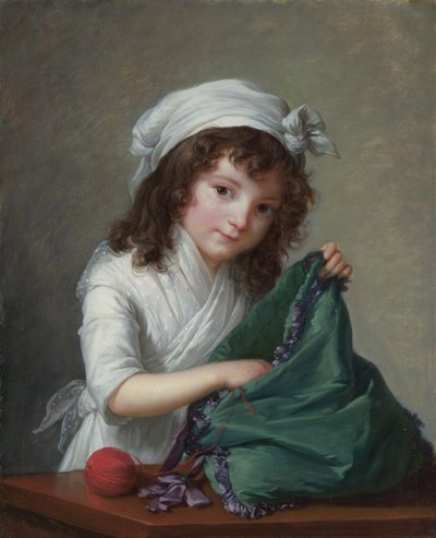 Mademoiselle Alexandrine-Emilie Brongniart, 1788 von Elisabeth Louise Vigee Lebrun