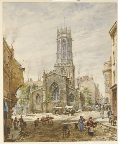 All Saints Pavement, York von Louise Ingram Rayner