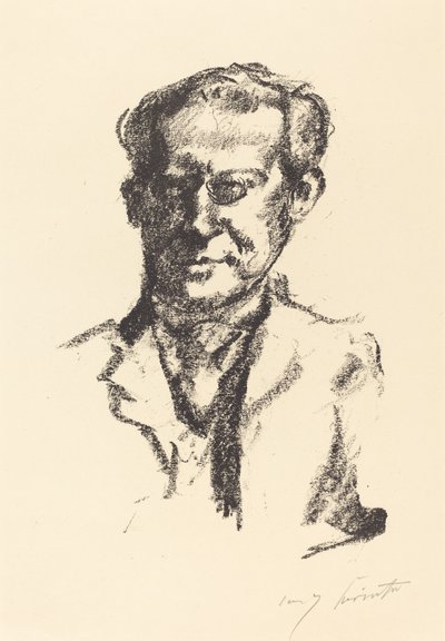 Arno Holz, 1922 von Lovis Corinth