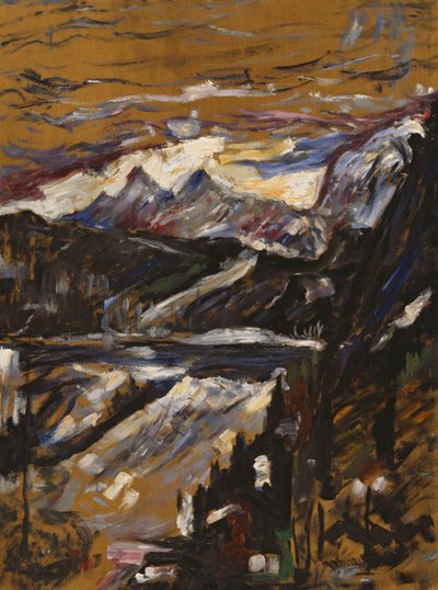 Der Walchensee von Lovis Corinth