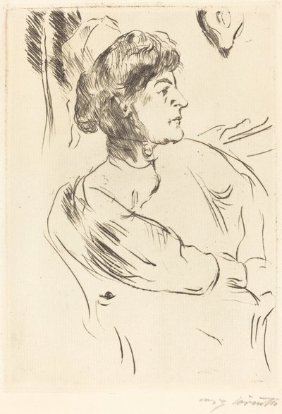 Krankenschwester von Lovis Corinth