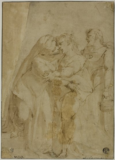 Die Heimsuchung von Luca Cambiaso