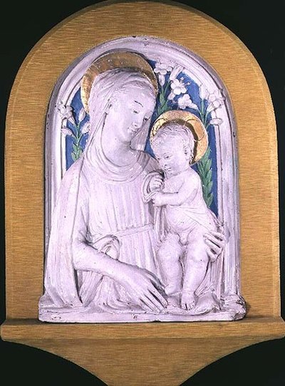 Madonna mit Kind von Luca Della Robbia