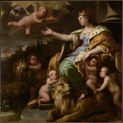 Allegorie der Großzügigkeit von Luca Giordano