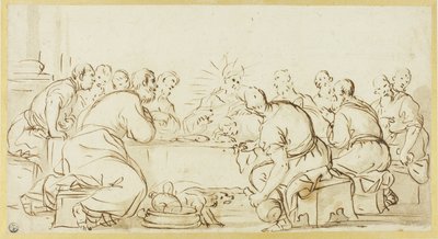 Das letzte Abendmahl von Luca Giordano