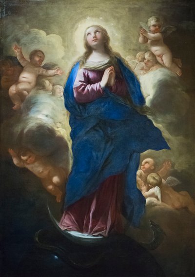 Die unbefleckte Empfängnis von Luca Giordano