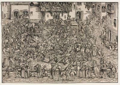 Ein Turnier von Lucas Cranach