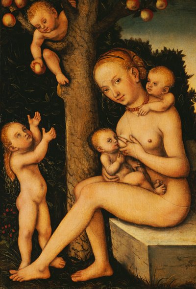 Nächstenliebe von Lucas Cranach