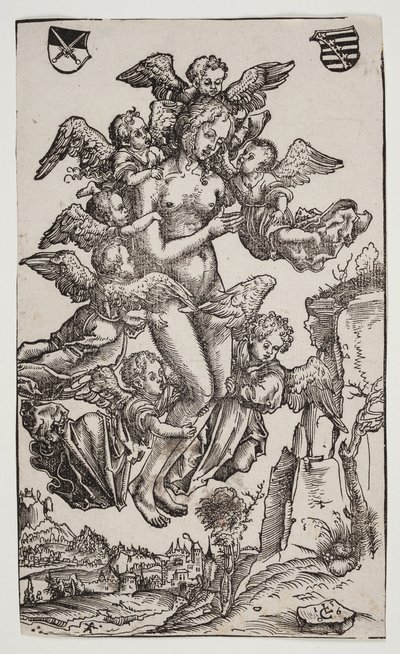 Die Ekstase der Heiligen Maria Magdalena von Lucas Cranach d.Æ.