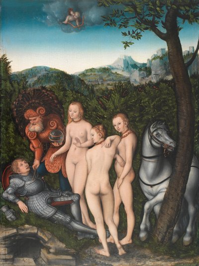Das Urteil des Paris von Lucas Cranach d.Æ.
