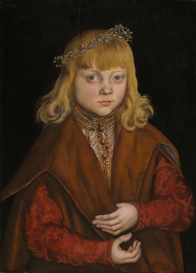 Ein Prinz von Sachsen von Lucas Cranach the Elder
