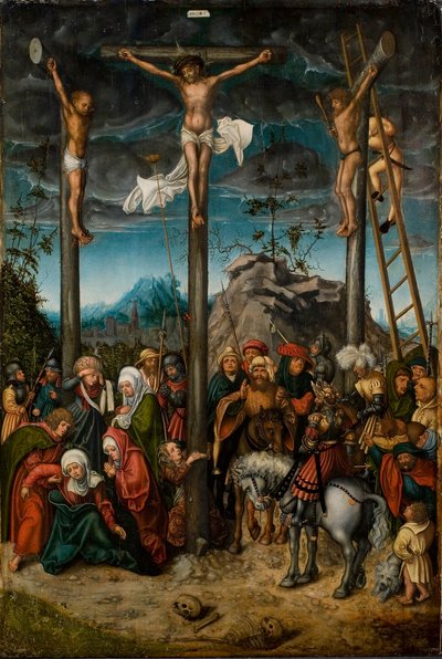 Kreuzigung von Lucas Cranach the Elder