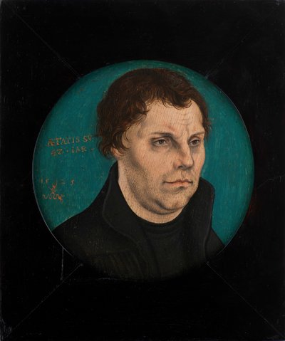 Martin Luther 1483-1546, 1525 von Lucas Cranach the Elder