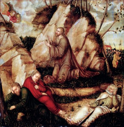 Die Agonie im Garten von Lucas Cranach the Elder