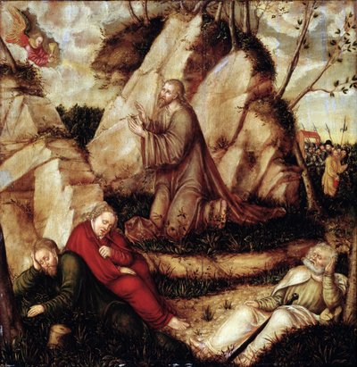 Die Agonie im Garten von Lucas Cranach the Elder