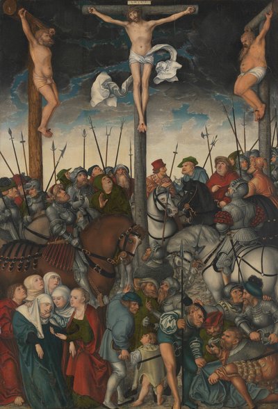 Die Kreuzigung von Lucas Cranach the Elder