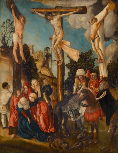 Die Kreuzigung, 1501 von Lucas Cranach the Elder
