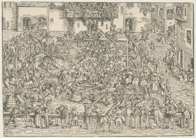 Das erste Turnier von Lucas Cranach the Elder