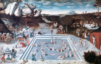 Der Jungbrunnen, 1546 von Lucas Cranach the Elder