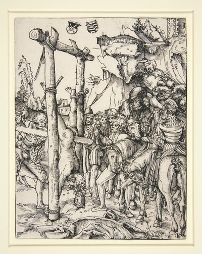 Das Martyrium des Heiligen Simon von Lucas Cranach the Elder