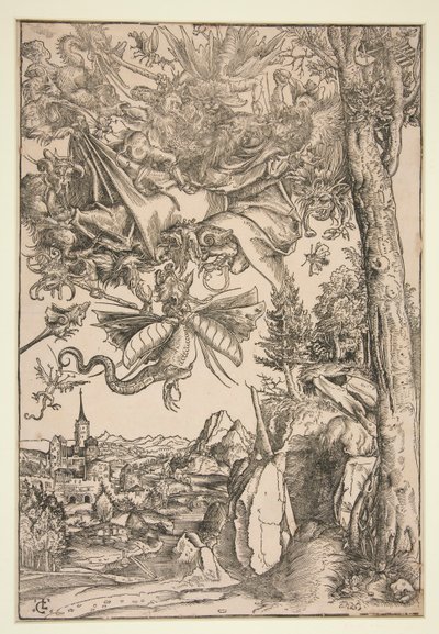 Die Leiden des heiligen Antonius von Lucas Cranach the Elder