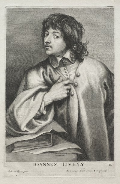 Jan Lievens, 1636-1641 von Lucas Emil Vorsterman