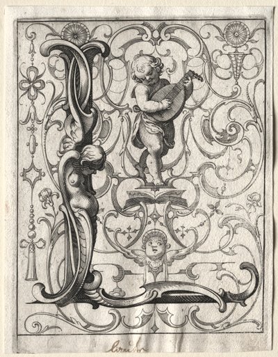 Neues ABC-Heft: L, 1627 von Lucas Kilian