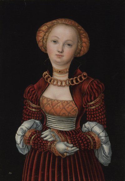 Porträt einer Frau von Lucas the Elder Cranach