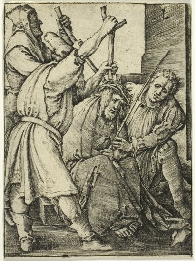 Christus mit Dornen gekrönt von Lucas van Leyden