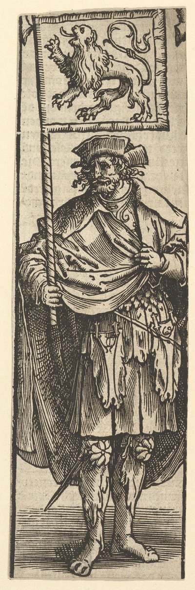 Dirk, erster Graf von Holland, 1517 von Lucas van Leyden