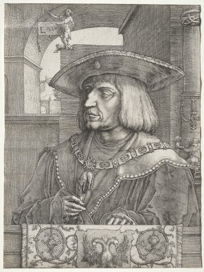 Kaiser Maximilian I. von Lucas van Leyden