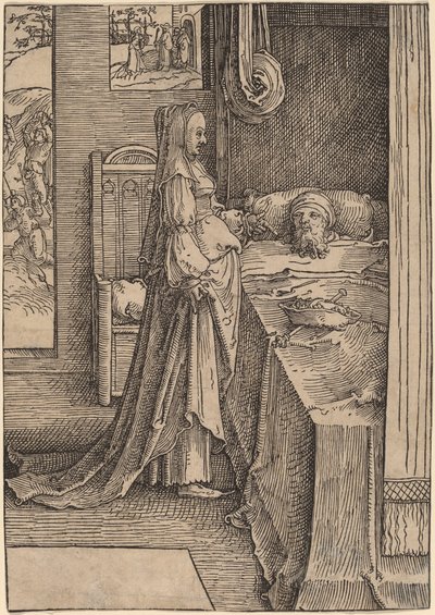 Isebel und Ahab von Lucas van Leyden