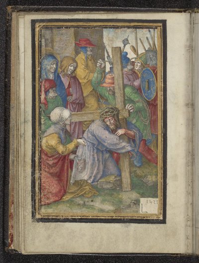 Kreuztragung (Passion Christi) von Lucas van Leyden
