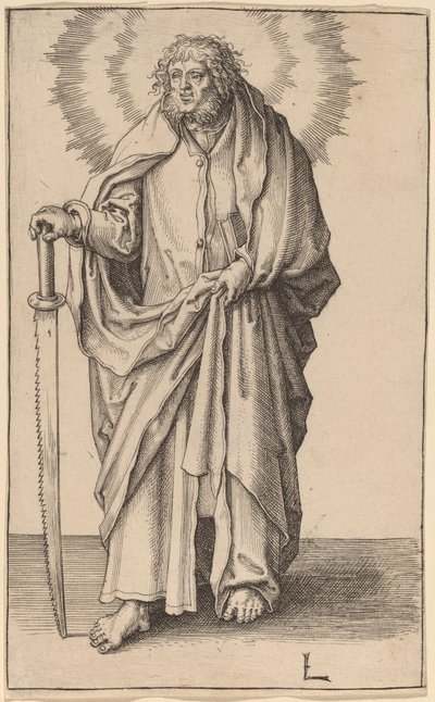 Heiliger Simon von Lucas van Leyden