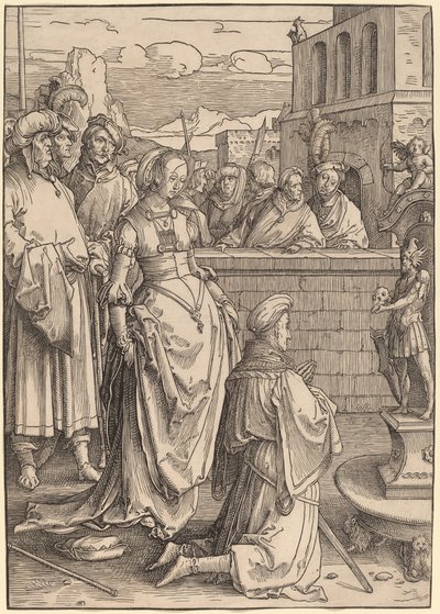 Salomos Götzendienst von Lucas van Leyden