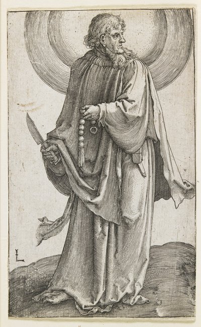 St. Bartholomäus, 1510 von Lucas van Leyden