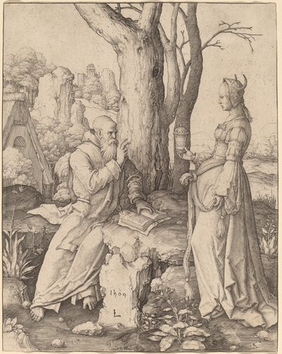 Die Versuchung des heiligen Antonius von Lucas van Leyden