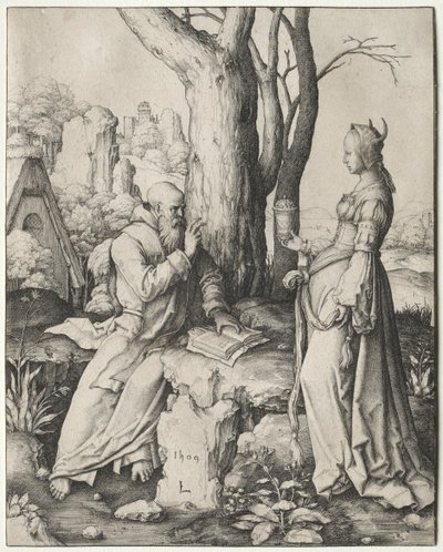 Die Versuchung des heiligen Antonius von Lucas van Leyden