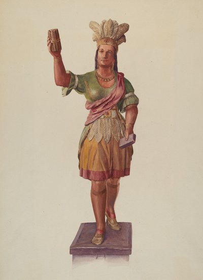 Zigarrenladen Pocahontas von Lucille Lacoursiere