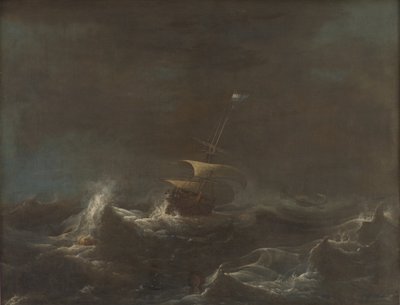 Ein Sturm von Ludolf Bakhuizen