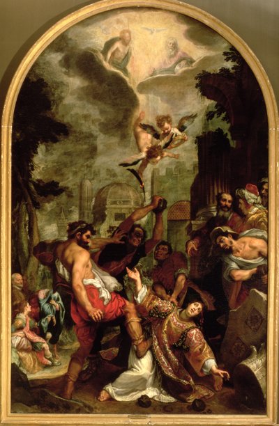 Das Martyrium des heiligen Stephanus von Ludovico Cardi Cigoli