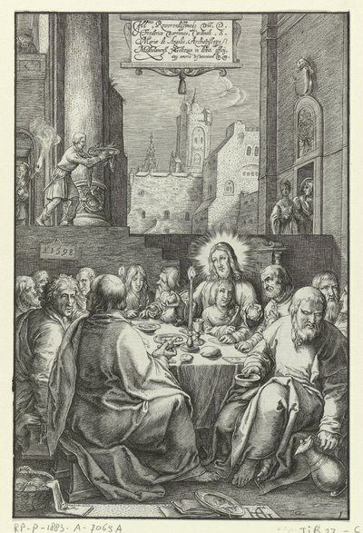 Das letzte Abendmahl von Ludovicus Siceram